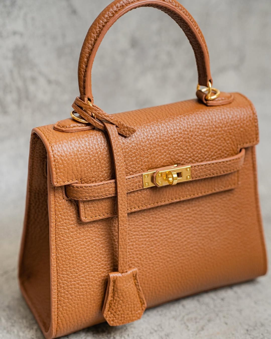 Top-Handle Mini Caramel